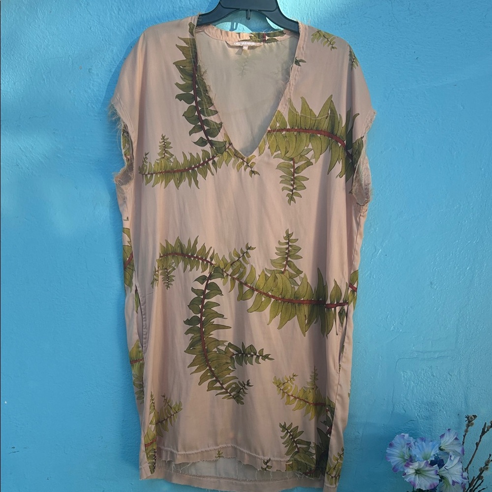 Cali Dreaming Women’s silk dress tunic